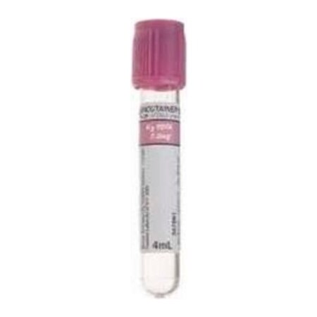 Becton, Dickinson And Co BD Vacutainer Venous Blood Collection Tube 7, 1/2inW x 2-15/16inH 367861EA